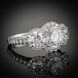 <span class="subtitlerp">New Vintage Collection</span><br /><br />Platinum 1.73ctw Round Diamond Engagement Ring Setting
