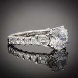 <span class="subtitlerp">Old Fashioned Romance  Collection</span><br /><br />Platinum Engagement Ring Setting